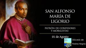 San Alfonso María de Ligorio, patrón de confesores y moralistas