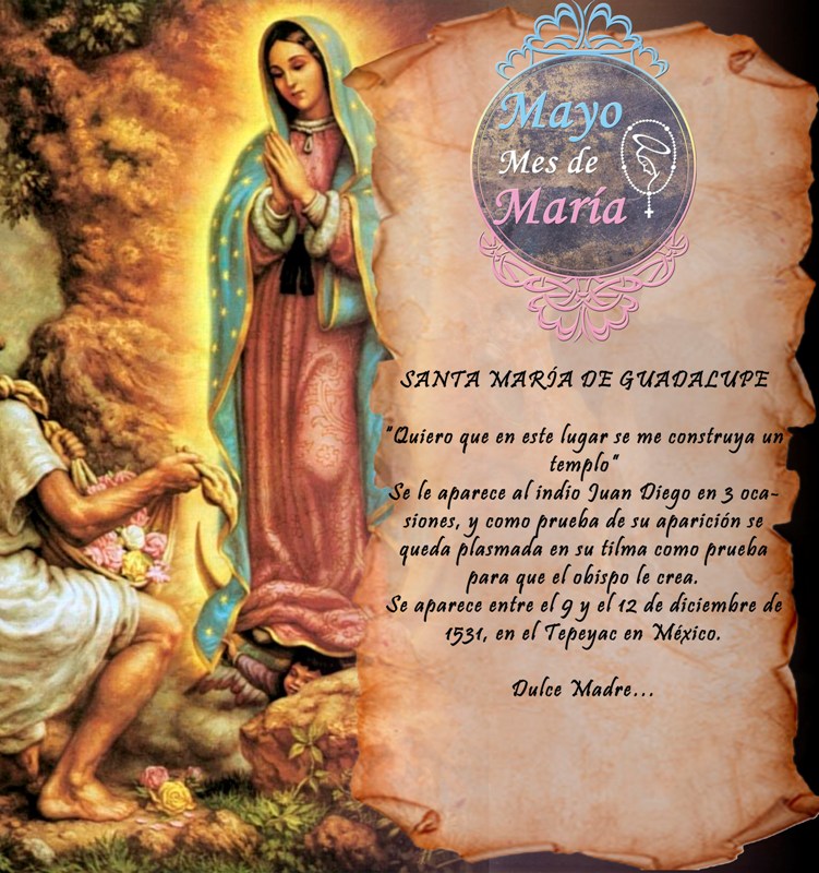MES DE MAYO, MES DE MARÍA DÍA 23