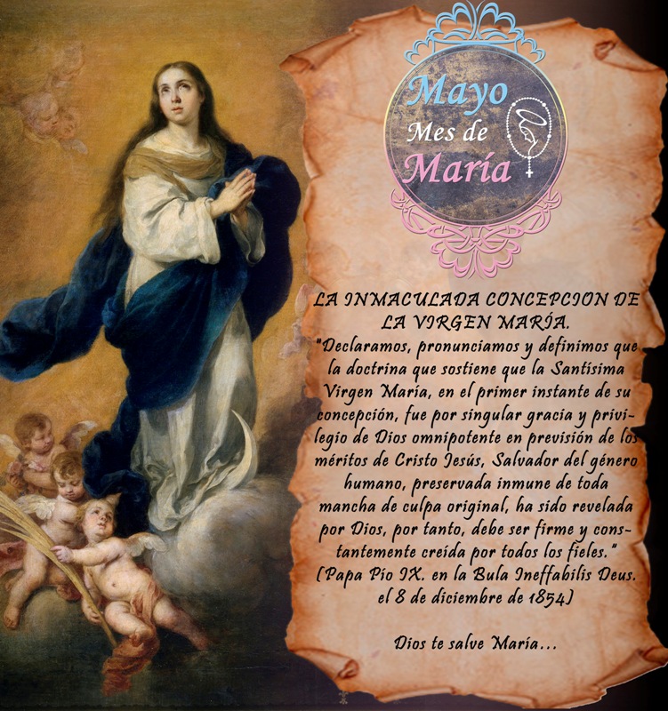 MES DE MAYO, MES DE MARÍA DÍA 04