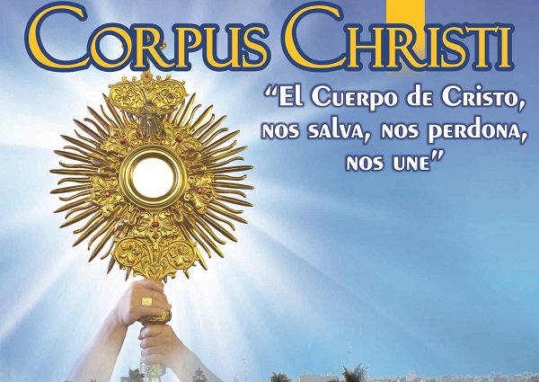SAGRADO CORAZÓN DE JESÚS CELEBRA CORPUS CHRISTI EN SAN CARLOS