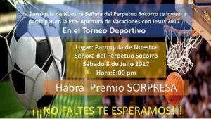 PERPETUO SOCORRO INVITA A LA PRE-APERTURA VACACIONES CON JESÚS EN PIEDRAS NEGRAS