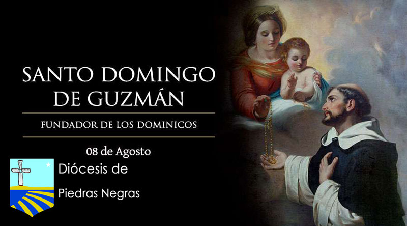 Hoy es fiesta de Santo Domingo de Guzmán, a quien la Virgen le entregó el Rosario