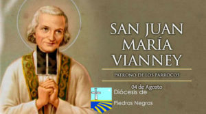Hoy es fiesta de San Juan María Vianney, el cura de Ars patrono de los párrocos