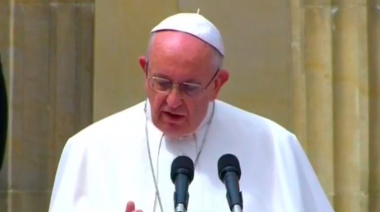 TEXTO y VIDEO: Discurso del Papa Francisco a las autoridades de Colombia