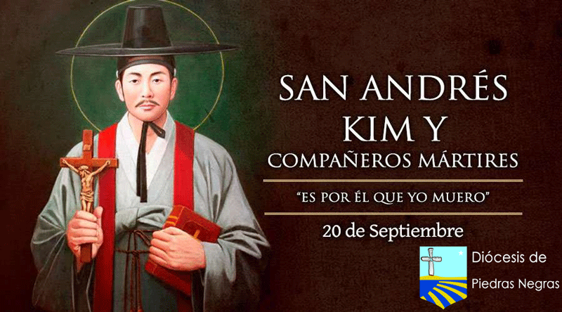 Santoral: Hoy se celebra a San Andrés Kim y compañeros mártires en Corea
