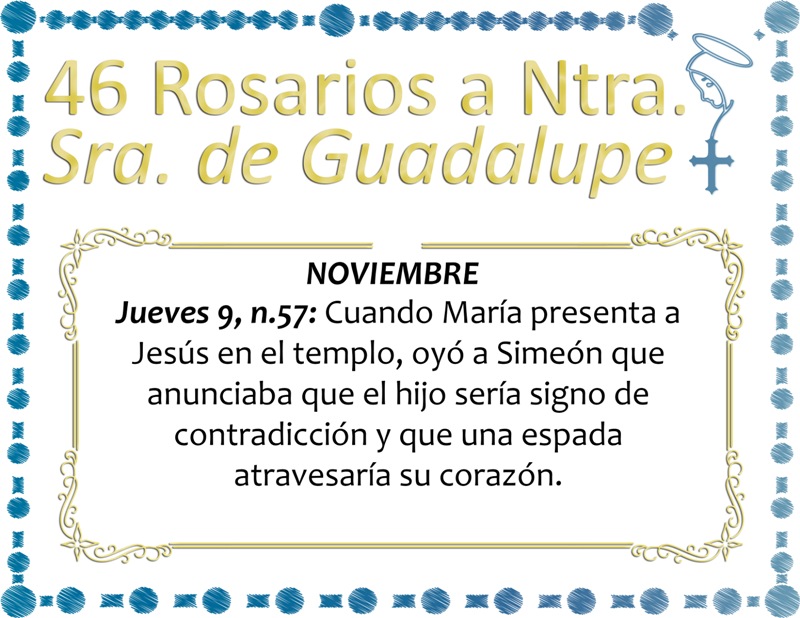 46 ROSARIOS A NUESTRA SEÑORA DE GUADALUPE DÍA 14