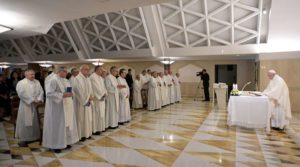 El Papa Francisco destaca la necesidad de edificar, custodiar y purificar la Iglesia