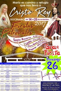 FIESTAS PATRONALES EN HONOR A CRISTO REY EN PIEDRAS NEGRAS