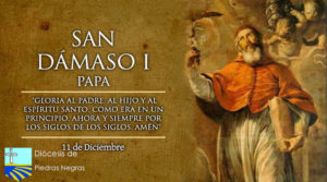 Hoy celebramos a San Dámaso, defensor de la Iglesia y promotor del culto a los mártires