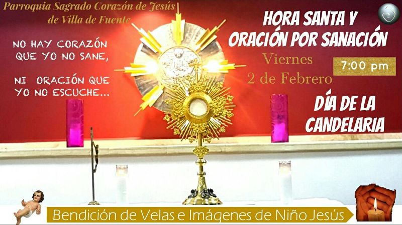 HORA SANTA Y ORACIÓN POR SANACIÓN EN PIEDRAS NEGRAS