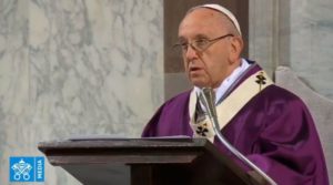 Homilía del Papa Francisco en la Misa de Miércoles de Ceniza