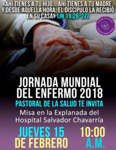 PASTORAL DE LA SALUD INVITA A LA MISA EN EL HOSPITAL SALVADOR CHAVARRÍA EN PIEDRAS NEGRAS