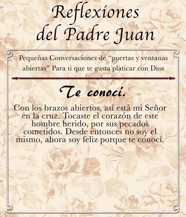 REFLEXIONES DEL PADRE JUAN