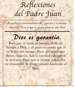 REFLEXIONES DEL PADRE JUAN