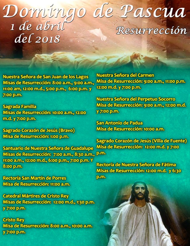 DOMINGO DE RESURRECCIÓN EN PIEDRAS NEGRAS