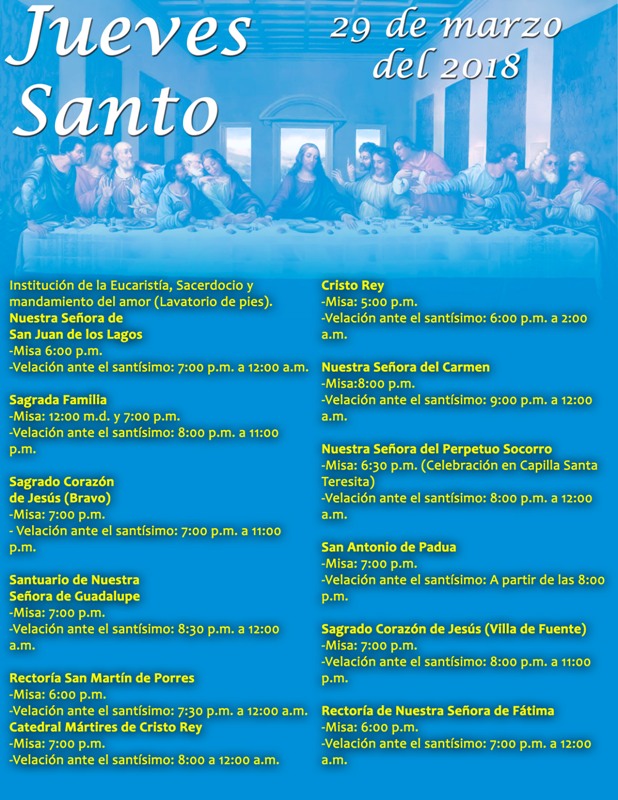 JUEVES SANTO EN PIEDRAS NEGRAS