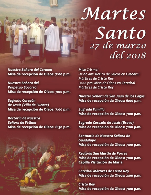 MARTES SANTO EN PIEDRAS NEGRAS