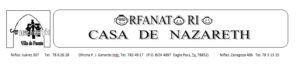 COMUNICADO DE ORFANATORIO CASA DE NAZARETH