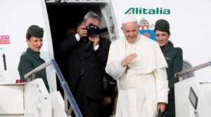 VISITA: Papa Francisco llega a Ginebra para hablar de ecumenismo, paz y unidad