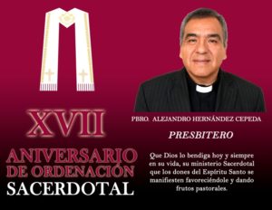 XVII ANIVERSARIO SACERDOTAL PBRO. RICARDO HERNÁNDEZ CEPEDA