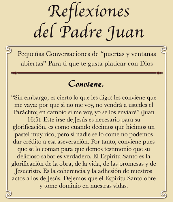 REFLEXIONES DEL PADRE JUAN