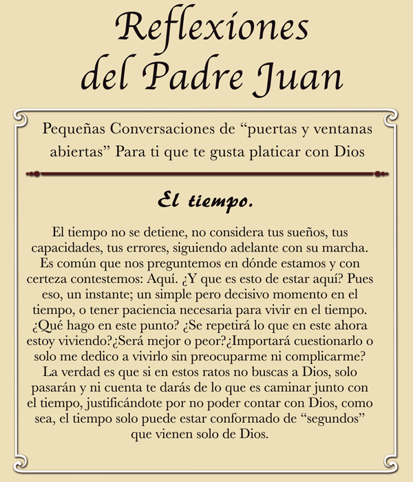 REFLEXIONES DEL PADRE JUAN