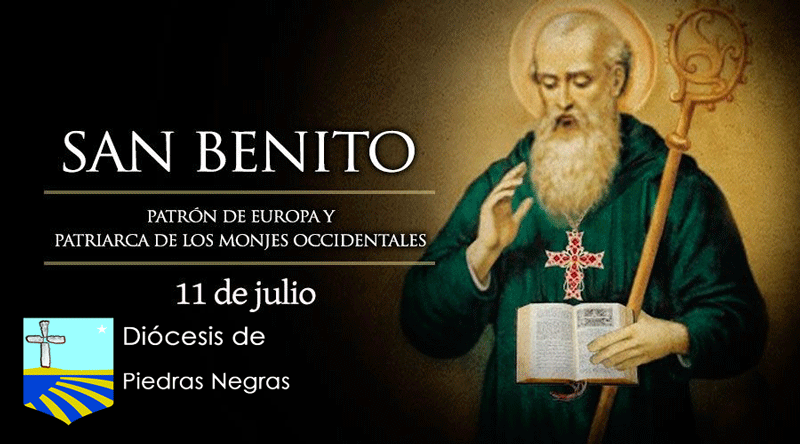 Hoy celebramos a San Benito, patrono de Europa y Patriarca de los monjes occidentales