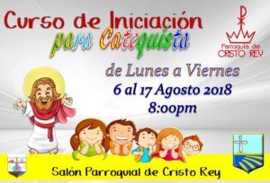 CURSO DE INICIACIÓN PARA CATEQUISTAS EN PIEDRAS NEGRAS