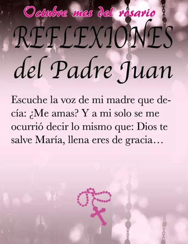 REFLEXIONES DEL PADRE JUAN