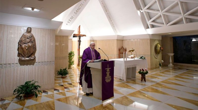El Papa invita a pacificar el alma, la familia y el mundo en Adviento