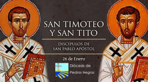 Hoy se conmemora a San Tito y San Timoteo, discípulos de San Pablo Apóstol