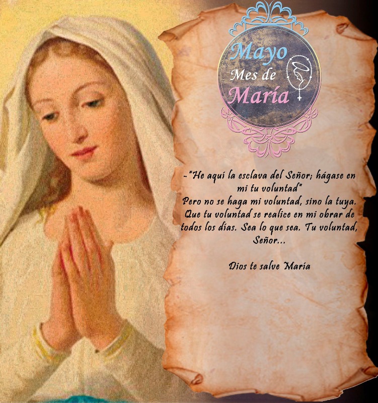 MAYO MES DE MARÍA (16 DÍA)