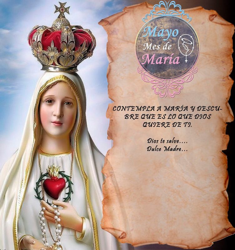 MAYO MES DE MARÍA (22 DÍA)