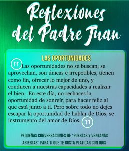 REFLEXIONES DEL PADRE JUAN