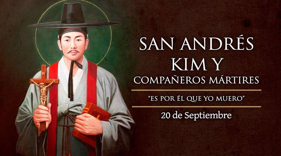 Hoy se celebra a San Andrés Kim y compañeros mártires en Corea