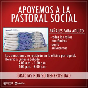 APOYEMOS A LA PASTORAL SOCIAL EN SABINAS