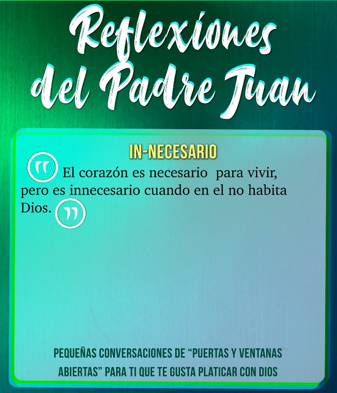 REFLEXIONES DEL PADRE JUAN