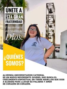 SE PARTE DE LA COMUNIDAD ALVERNIA UNIVERSITARIOS CATEDRAL EN PIEDRAS NEGRAS