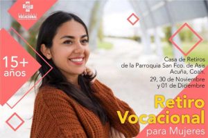 RETIRO VOCACIONAL PARA MUJERES EN ACUÑA