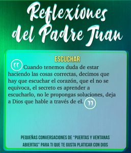 REFLEXIONES DEL PADRE JUAN