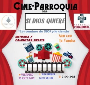 PROYECTARAN PELÍCULA “SI DIOS QUIERE” EN PIEDRAS NEGRAS