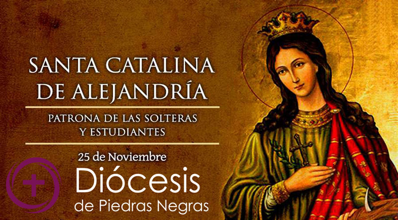 Hoy se celebra a Santa Catalina de Alejandría, patrona de solteras y estudiantes