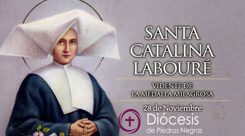 Hoy se celebra a Santa Catalina Labouré, vidente de la Medalla Milagrosa