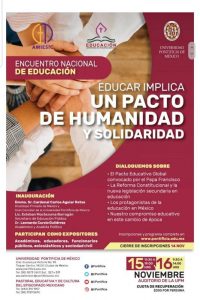 ENCUENTRO NACIONAL DE EDUCACIÓN EN CDMX