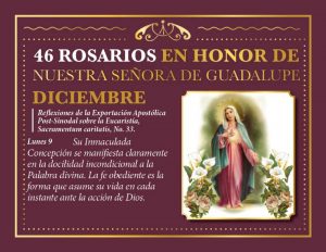 46 ROSARIOS EN HONOR A NUESTRA SEÑORA DE GUADALUPE (DÍA 44)