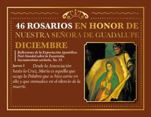 46 ROSARIOS EN HONOR A NUESTRA SEÑORA DE GUADALUPE (DÍA 40)