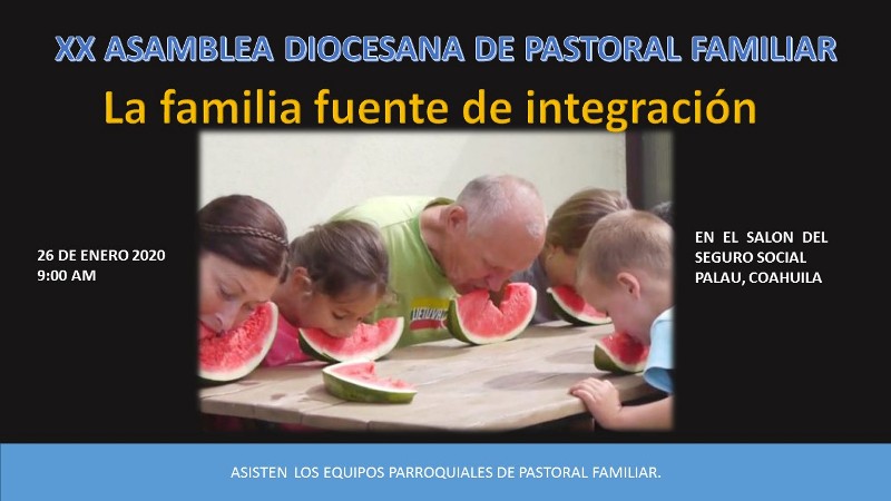 XX ASAMBLEA DIOCESANA DE PASTORAL FAMILIAR EN PALAÚ