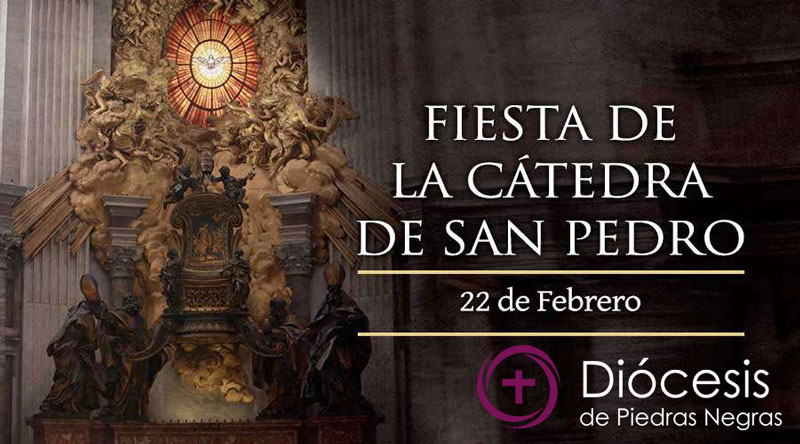 Hoy se celebra la festividad de la Cátedra de San Pedro