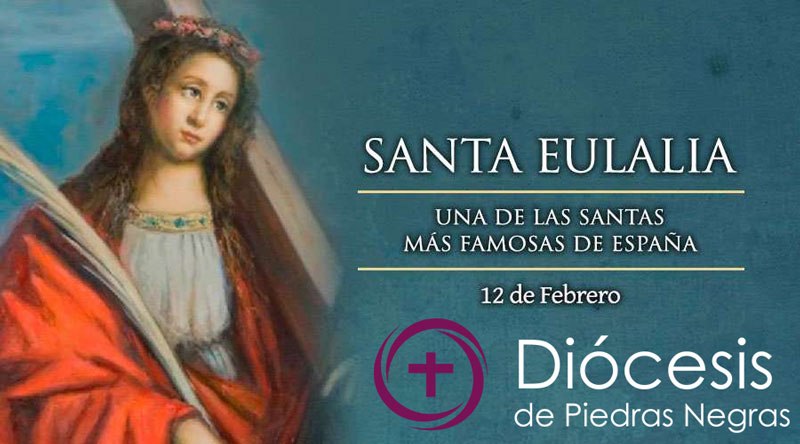 Hoy se conmemora a Santa Eulalia, niña mártir española de los primeros siglos