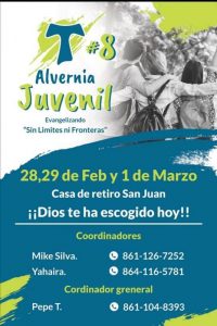 PARTICIPA EN EL RETIRO ALVERNIA JUVENIL #8 EN PALAÚ